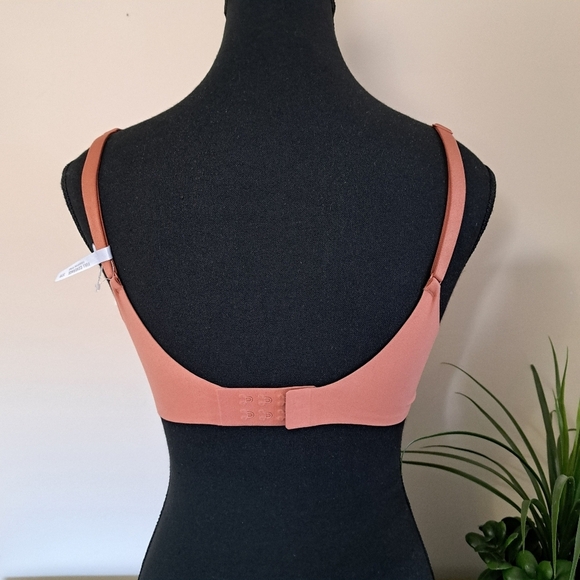 Aerie Real Free Bra 32B Women's Full Coverage Bra Light Brown NWOT - Picture 3 of 9